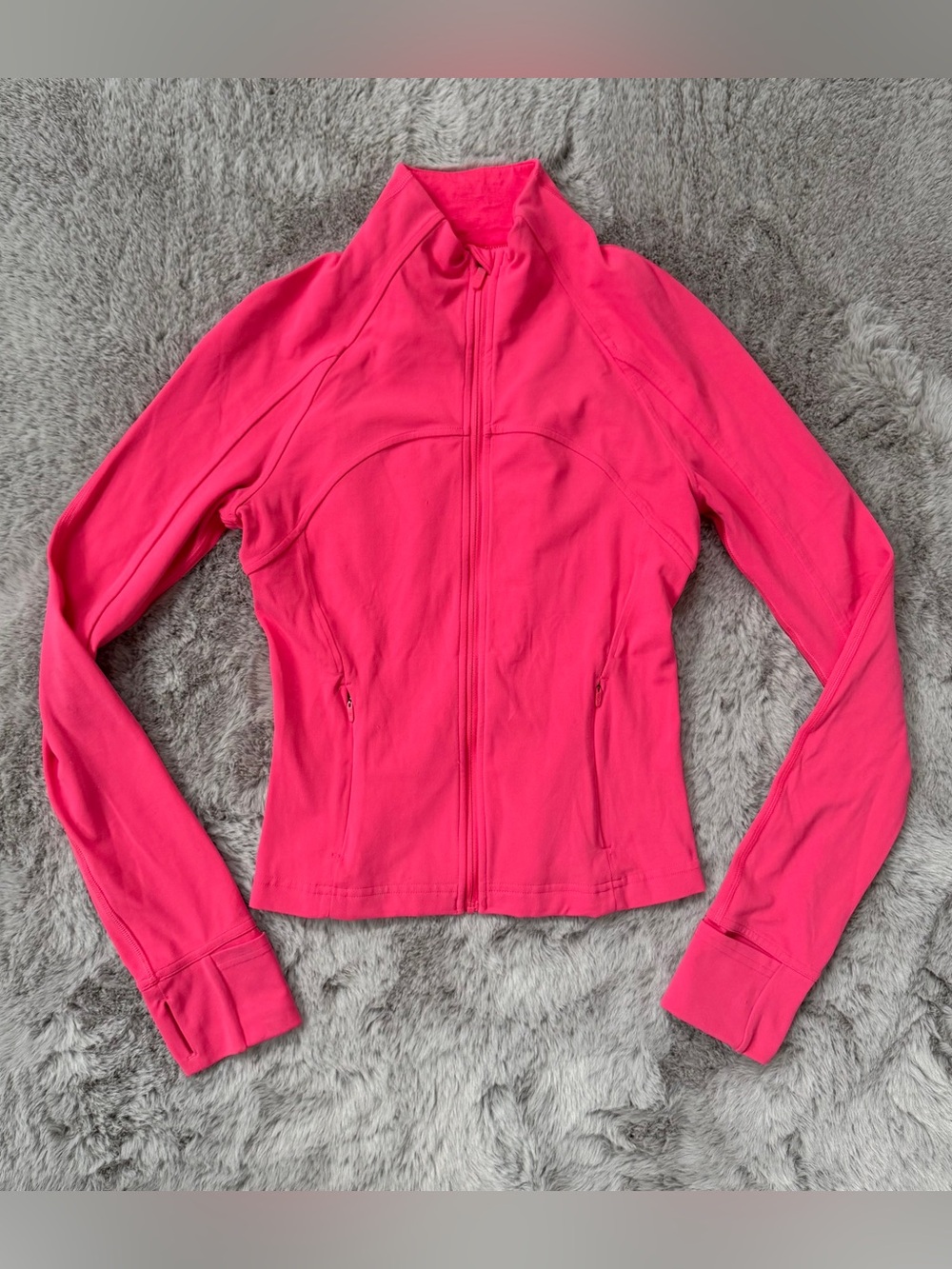 Lululemon Cropped DefineJacket (Nulu) - Lip Gloss